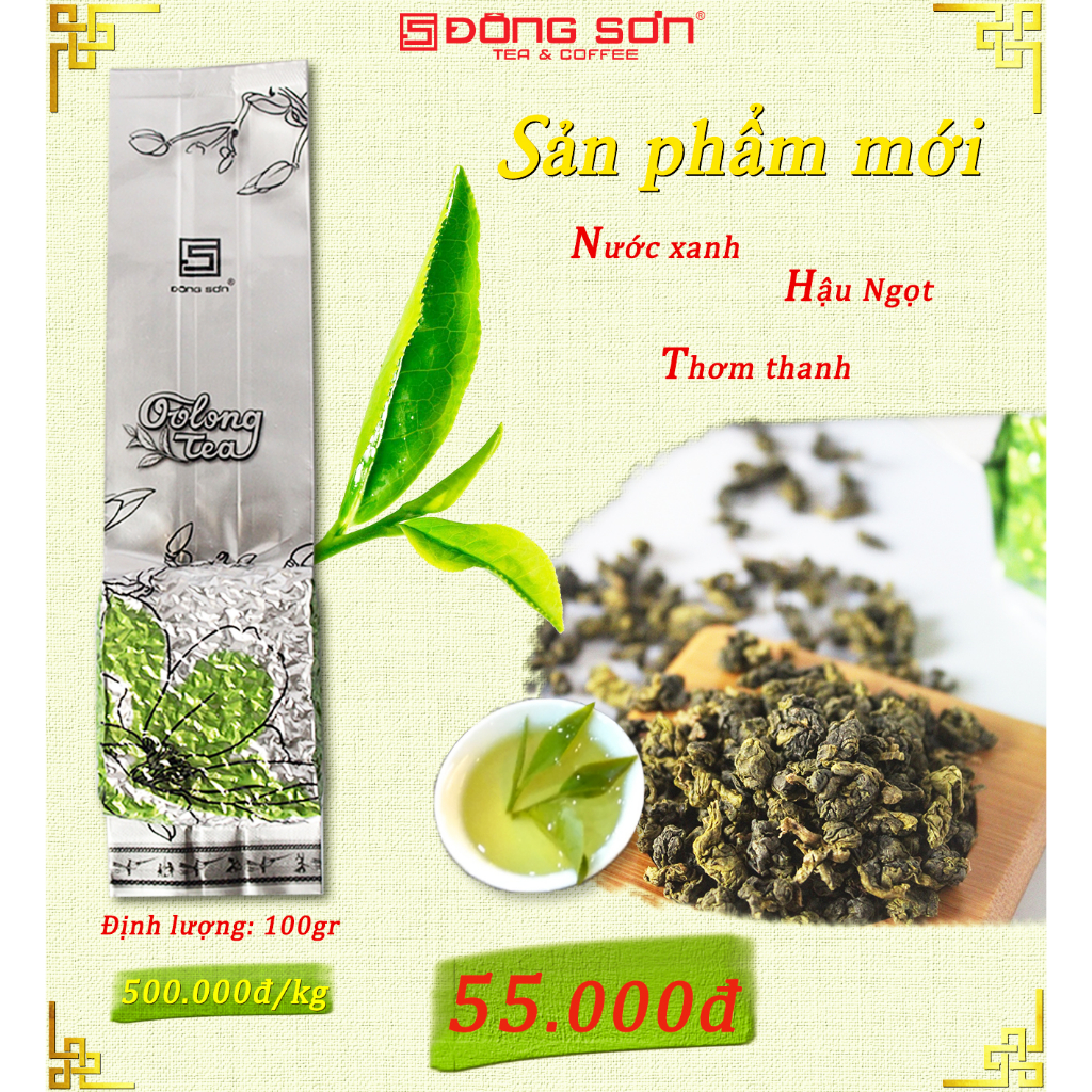 TRÀ Ô LONG  Đông Sơn 100gr/gói