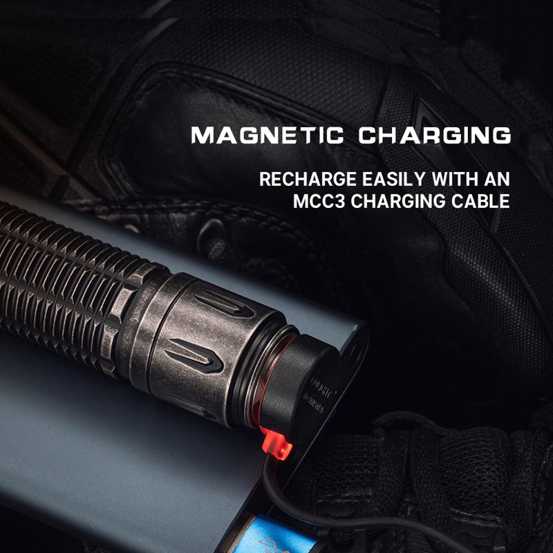 Đèn pin chiến thuật Warrior 3S Ti Black Stonewash