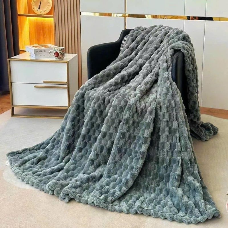 Chăn lông  kim quy  siêu mềm mịn , chăn lông thỏ cao cấp