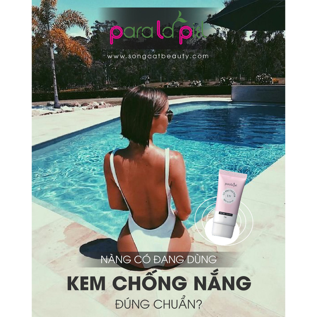 Kem Chống Nắng Nâng Tone SPF50+ PA++++ Bảo Vệ Da Khỏi Tia Cực Tím PARALAPIEL Light Tone-Up UV Protector  50G A10