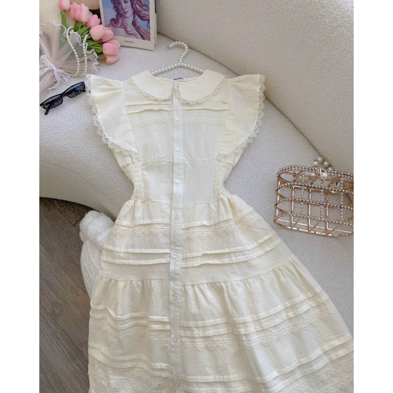 ĐẦM TIỂU THƯ TAY REN