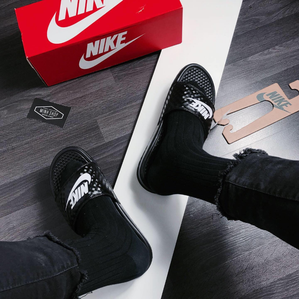 Dép Benassi Basic chống nước chống hôi chân êm ái FullboxTag