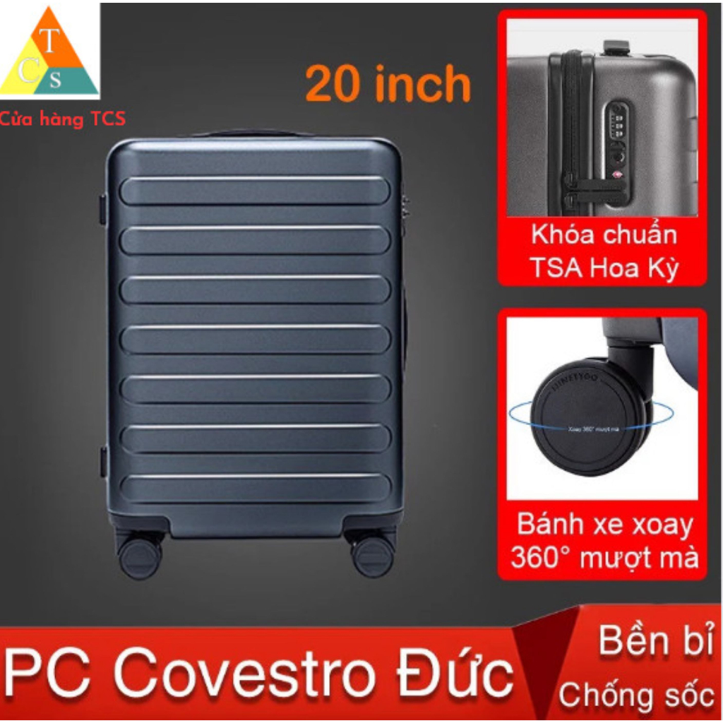 Vali du lịch XM 90 Point Luggage 20 có khóa số