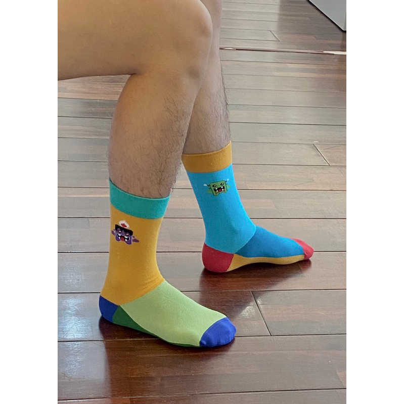 Vớ Họa Tiết Lego 80% Cotton