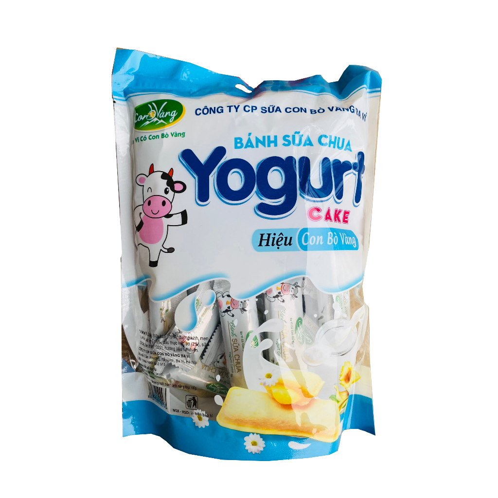Bánh sữa chua hiệu con bò vàng Ba Vì gói 250g