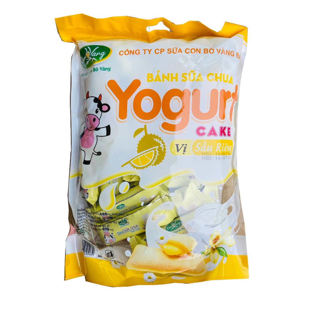 Bánh sữa chua hiệu con bò vàng Ba Vì gói 250g