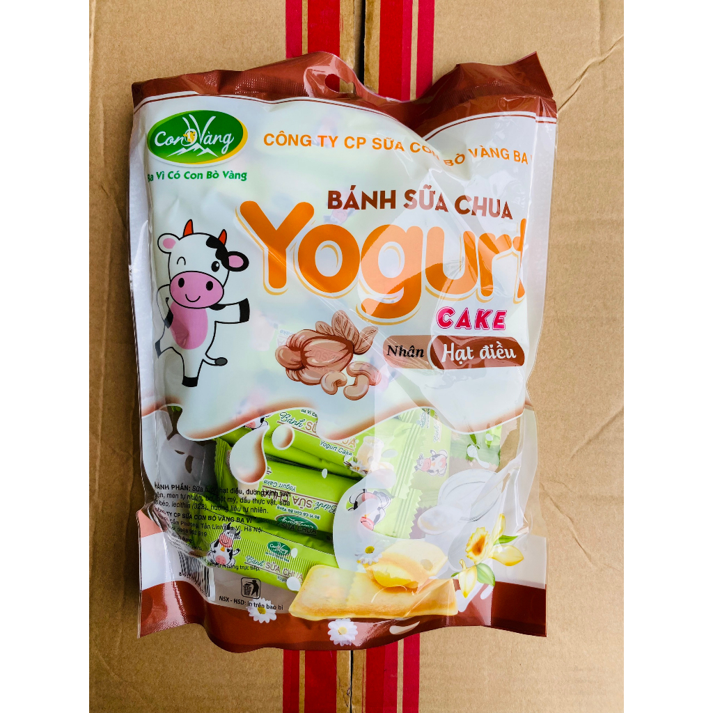 Bánh sữa chua hiệu con bò vàng Ba Vì gói 250g