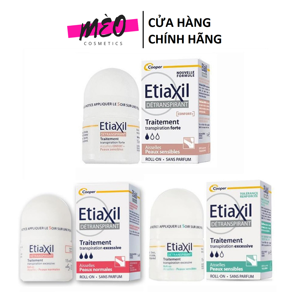 Lăn Khử Mùi Cải Thiện Mùi Hôi Etiaxil Pháp 15ml