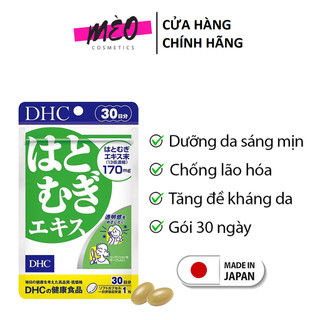 Viên uống sáng da dhc nhật bản adlay extract 30 ngày