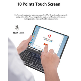 Crelander P8 Pocket mini chiếc laptop mini màn hình 8 inch sử dụng Chip thế hệ 12 intel N100