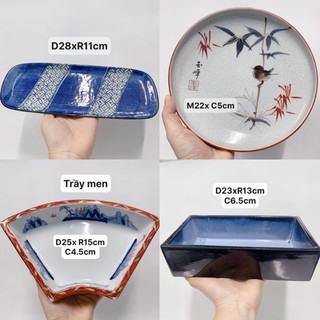 Dĩa gốm sứ size lớn