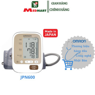 Máy Đo Huyết Áp Điện Tử Bắp Tay Omron JPN600 Made In Japan - MEDMART