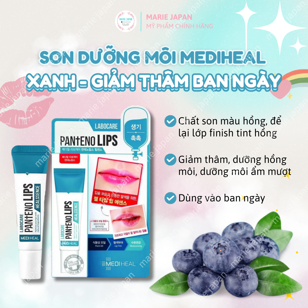 Son Dưỡng Môi Mediheal Ngày & Đêm Labocare Pantenolips - Tuýp 10ml