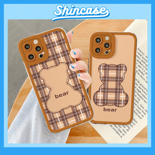 Ốp Lưng iPhone NiceBear Cạnh Vuông, Chống Sốc, Bảo Vệ Camera - Cho iP 6/6s/7/8/Plus/X/XS/XR/11/12/13/14/15/Pro/Max/Mini