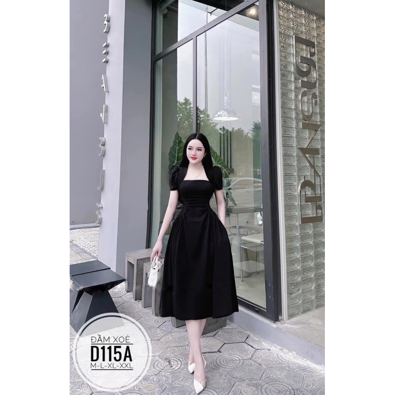 Đầm dự tiệc bigsize nhấn eo bigsize 55kg-95kg