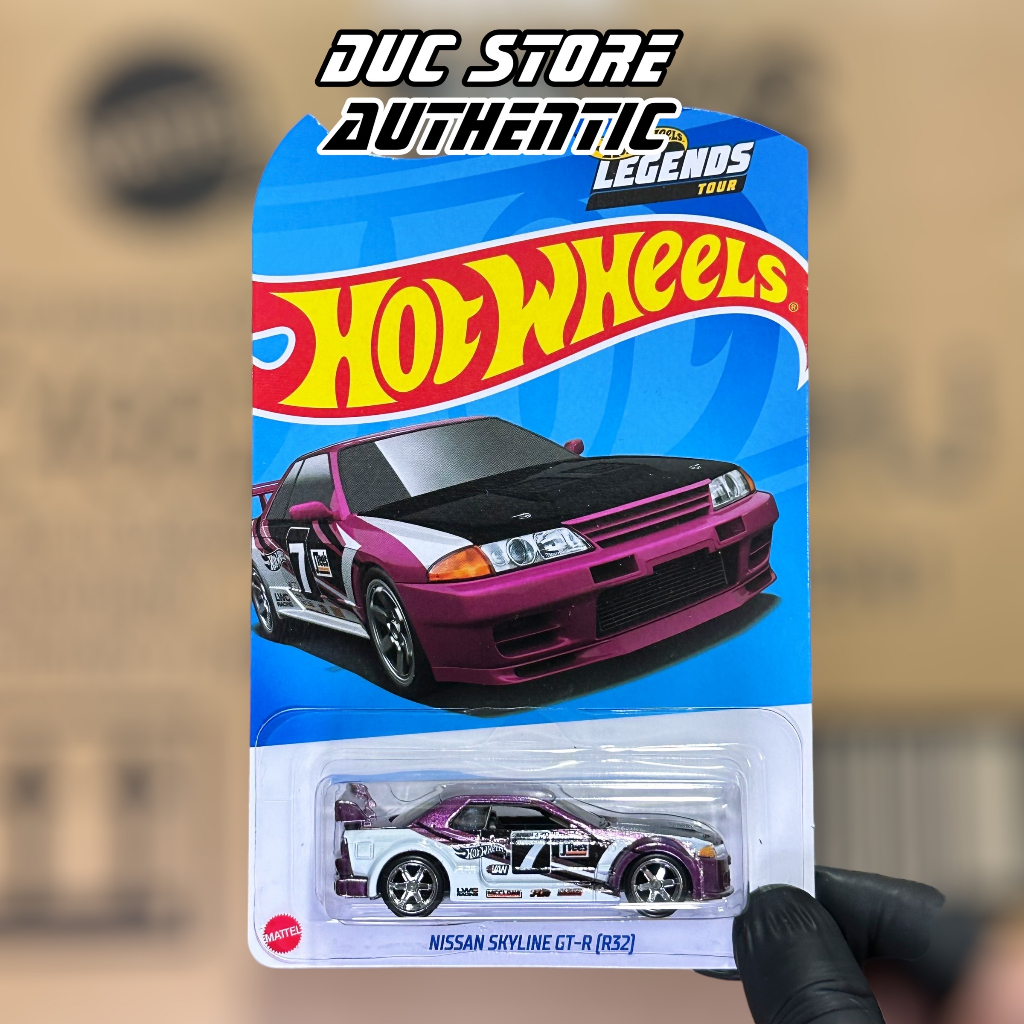 ducstore.vn Xe mô hình HCW06 Hot Wheel Nissan Skyline GT-R (R32) - Legends Tour Special Edition