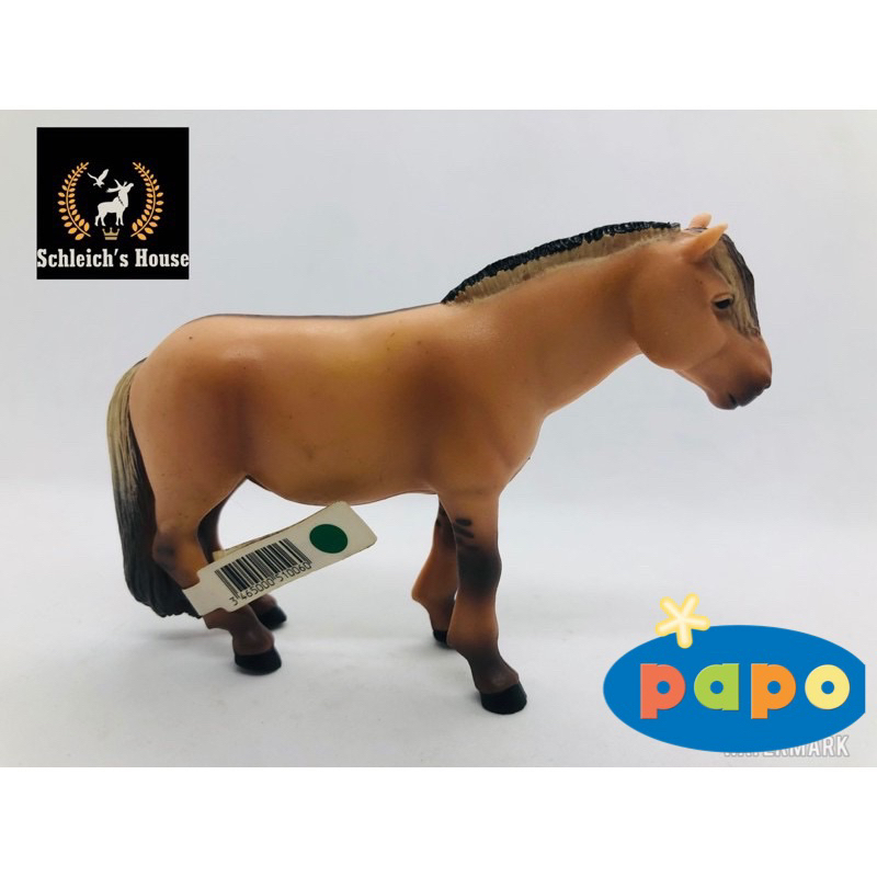 Mô hình động vật , đồ chơi con vật Papo chính hãng Ngựa Fjord 51006 - Schleich House
