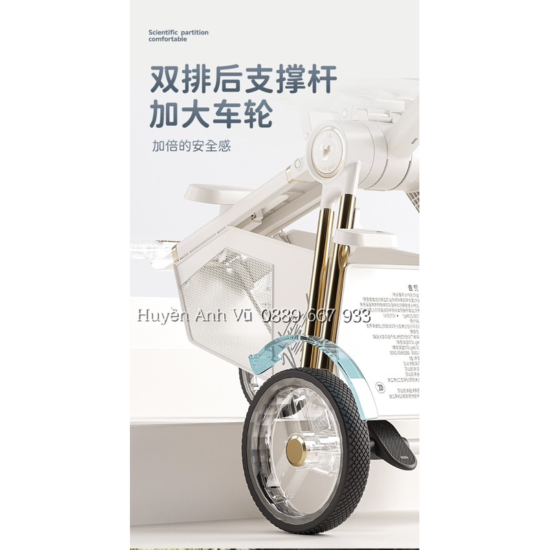 Xe đẩy gấp gọn cho bé baby vovo v9 . xe đẩy du lịch gấp gọn VINNG Q7 , VINNG Q8 ubest