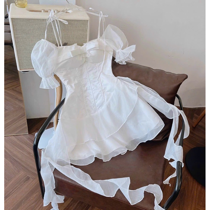 Đầm dự tiệc tua rua bigsize 55kg-95kg