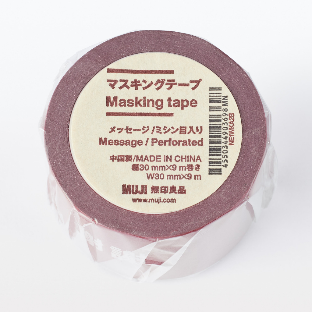 Muji Băng keo kèm lời nhắn cám ơn