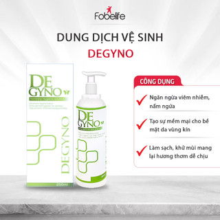 (Che Tên SP) Dung Dich Vệ Sinh Degyno Fobe Giảm Ngứa,Khử Mùi Hôi, Làm mềm da, thơm