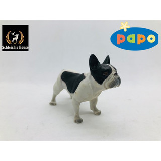 Mô hình động vật , đồ chơi con vật Papo chính hãng Chó bull Pháp 54006 - Schleich House