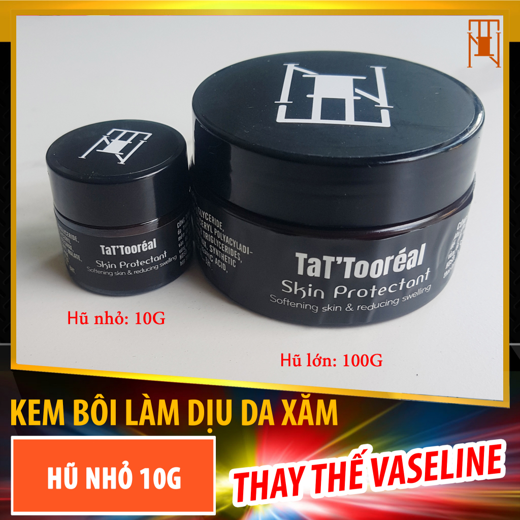 Kem xăm dịu da kích ứng đang Skin Protectant thần thánh, thay thế Vaseline (10G)