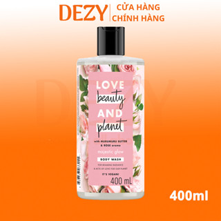 Sữa Tắm Sáng Da Love Beauty And Planet Najestic Glow 400ml Chính Hãng Từ Unilever Việt Nam Giúp Trắng Da Mềm Mịn Dezy