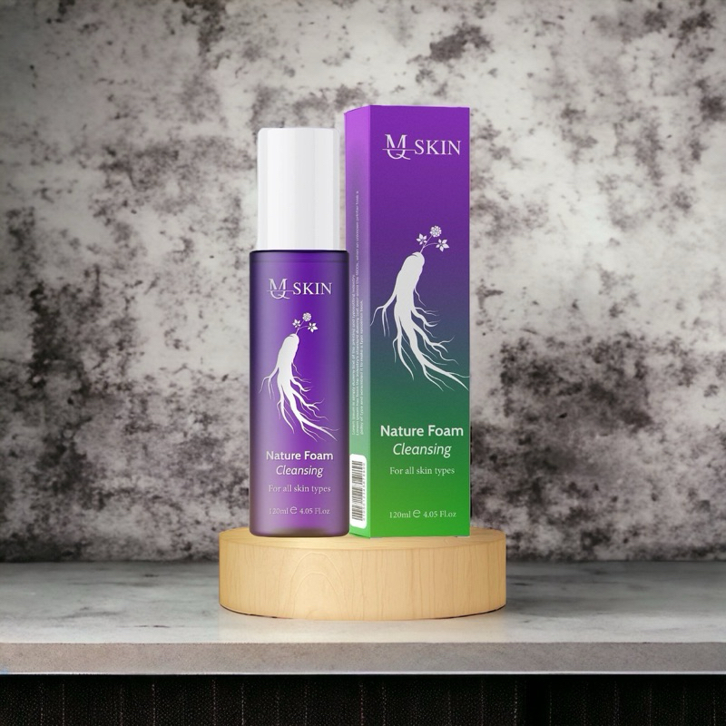 MQ Skin Sữa rửa mặt làm sạch sâu giảm mụn chiết xuất nhân sâm 100ml