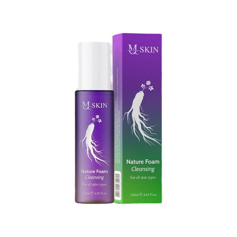 MQ Skin Sữa rửa mặt làm sạch sâu giảm mụn chiết xuất nhân sâm 100ml