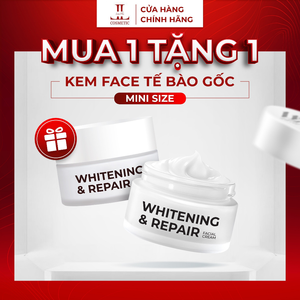 Kem Face Tế Bào Gốc Men Sake Dưỡng Trắng Da Căng Bóng, Mờ Thâm LEPEAU VIETNAM