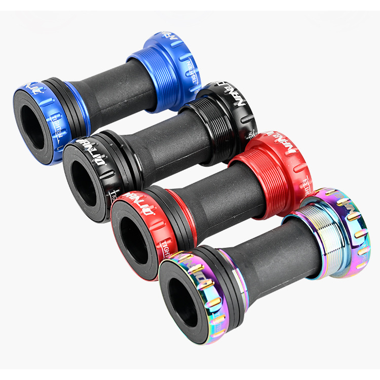 Trục giữa cốt rỗng BB52, Trục cốt rỗng NANLIO Vòng Bi Bằng Gốm Bộ Trục Chống Nước Bằng Hợp Kim Nhôm