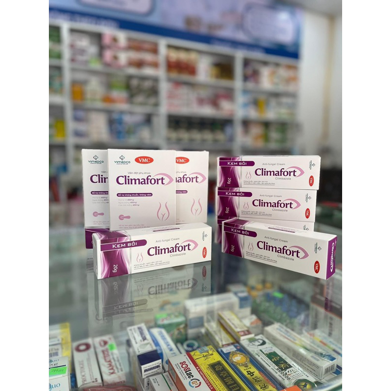 Kem bôi phụ khoa CLIMAFORT giảm viêm nhiễm nấm ngứa phụ kho cho cả nam và nữ tuýp 20g