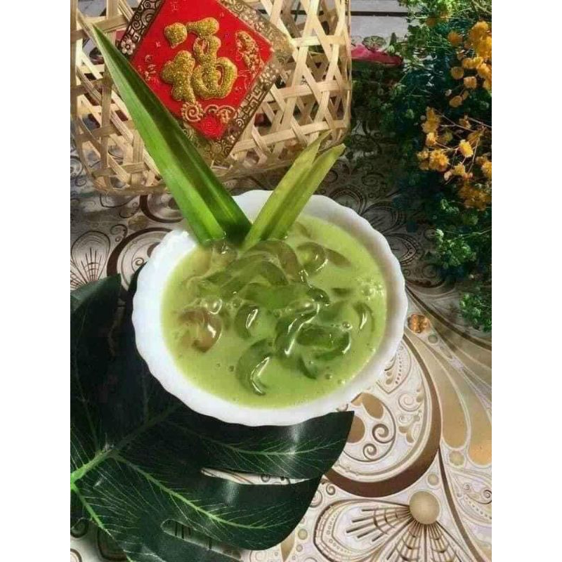 500g thạch sắn dây loại sợi nấu chè trà sữa