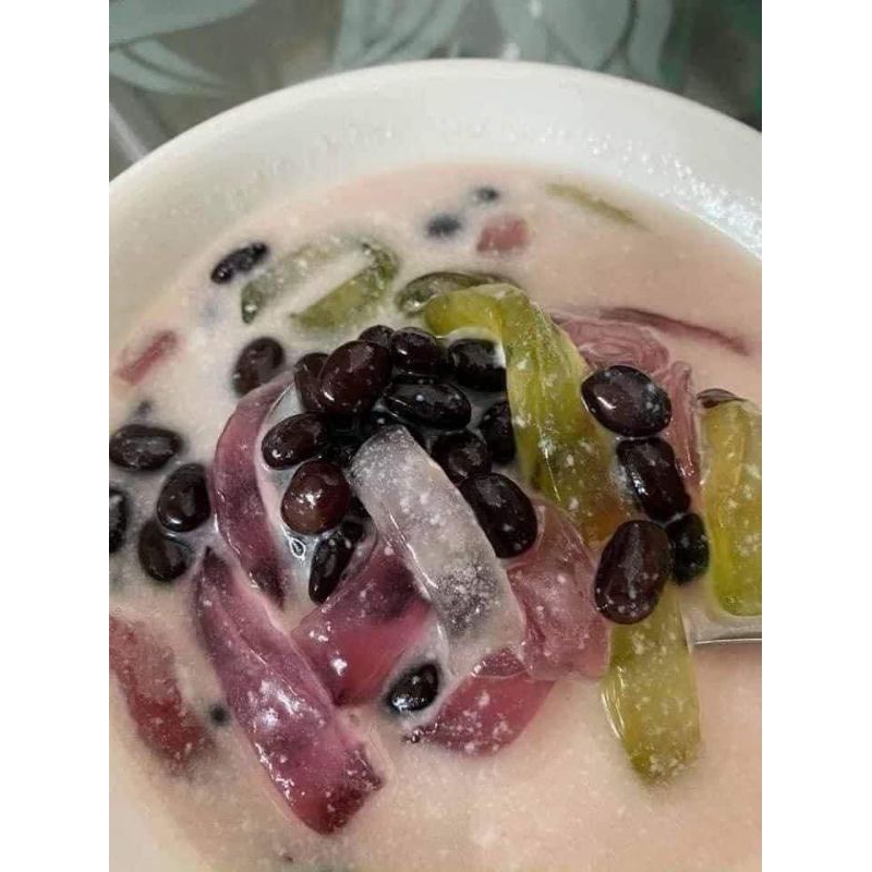 500g thạch sắn dây loại sợi nấu chè trà sữa