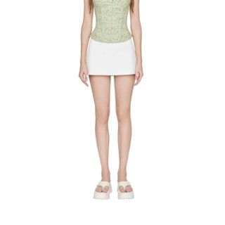 JUBIN STUDIO I Chân váy chữ A màu trắng (Nayvie Skirt)