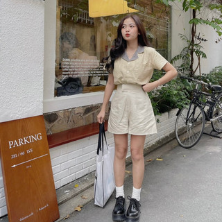 [ FINAL SALE ] ÁO SƠ MI LINEN CỔ VE