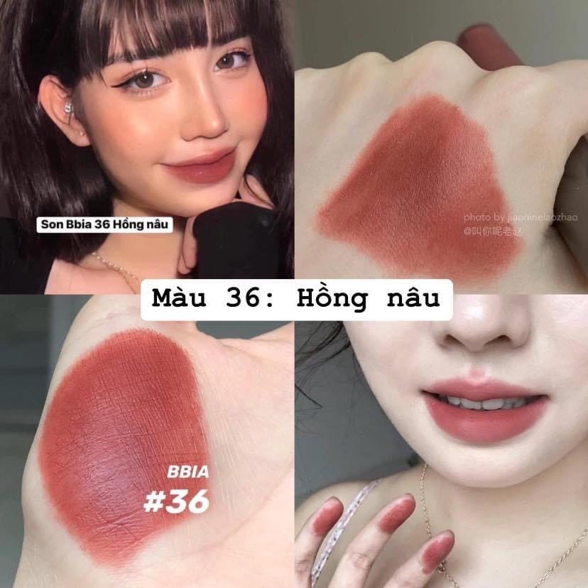 Son kem lì BBIA fullsize fullbox đủ màu