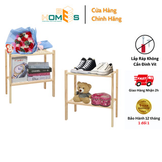 Kệ giày Behomes 2 tầng 50cm bản nâng câp