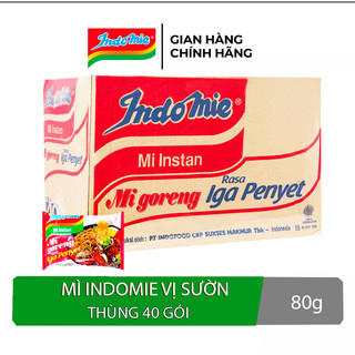 Mì xào khô Indomie vị sườn loại 80g