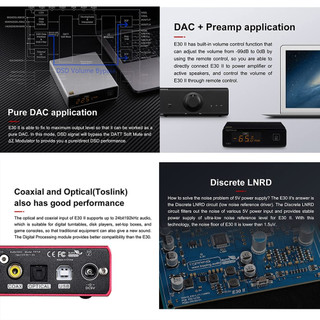 [NC] Desktop DAC TOPPING E30 II | DAC AK4493S | DAC Để Bàn
