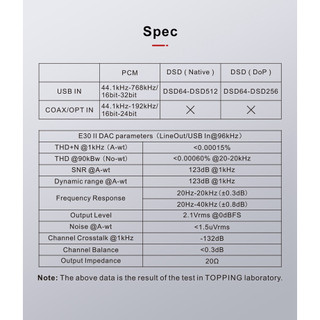 [NC] Desktop DAC TOPPING E30 II | DAC AK4493S | DAC Để Bàn