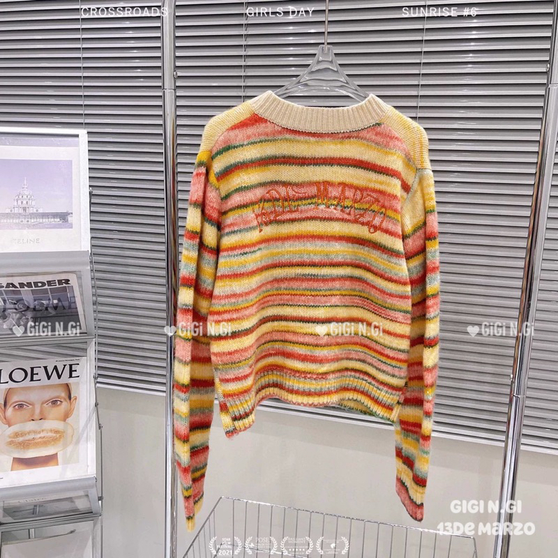 Áo len cadigan 13DE thổ cẩm