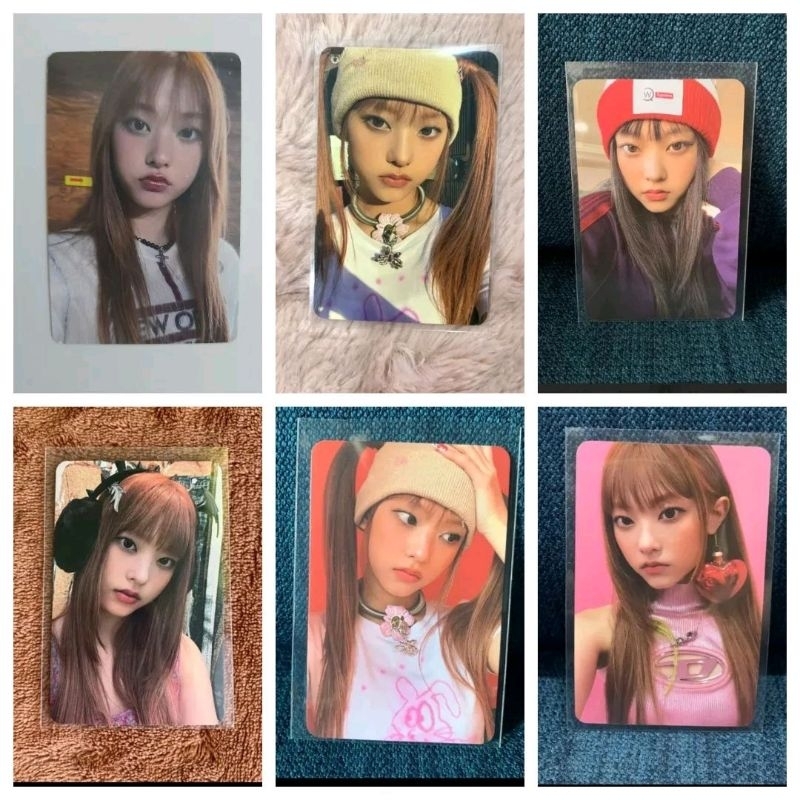 Set 6 tấm lomo card unoff thành viên newjeans