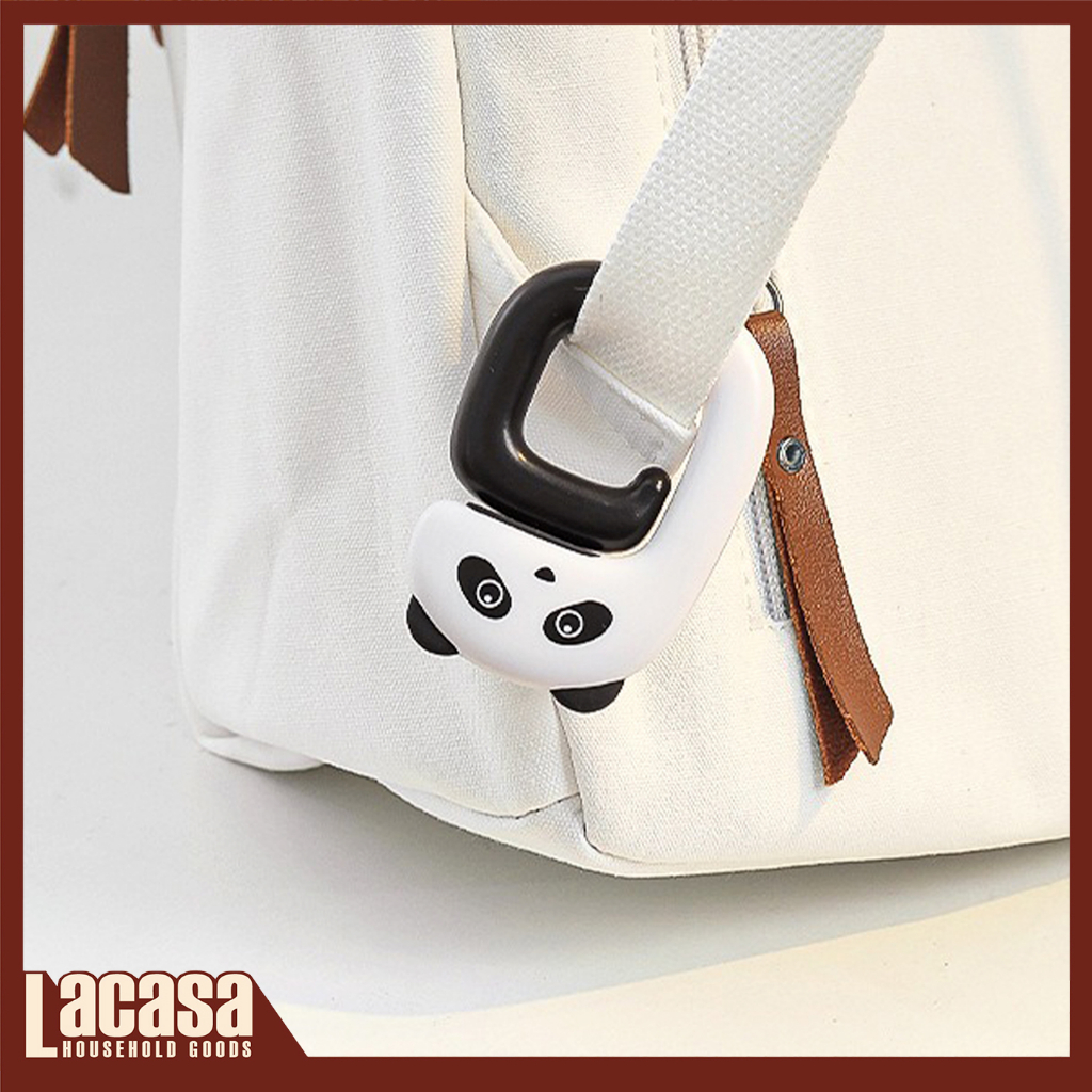 Móc treo balo túi xách di động hình thú / Portable Plastic Bag Animal Hook