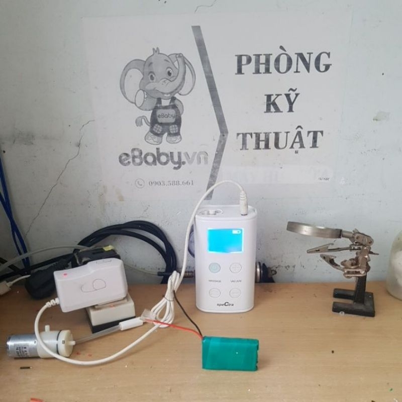 Pin máy hút sữa Spectra 2.400mAh (Có hỗ trợ sửa chữa máy hút sữa)