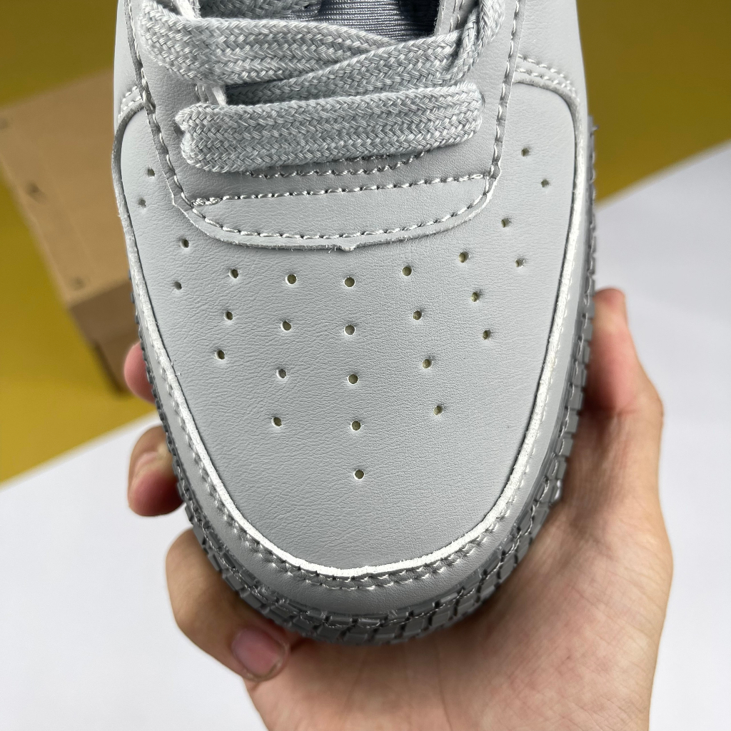 Giày AF1 Type Grey Fog, AF1 Xám Full Bản Cao Cấp - Than.Shoes