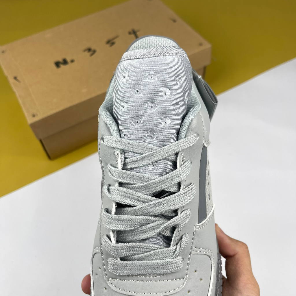 Giày AF1 Type Grey Fog, AF1 Xám Full Bản Cao Cấp - Than.Shoes