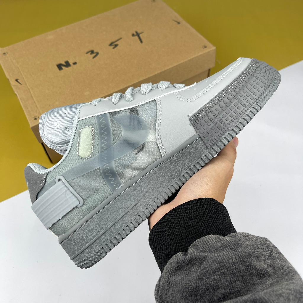 Giày AF1 Type Grey Fog, AF1 Xám Full Bản Cao Cấp - Than.Shoes