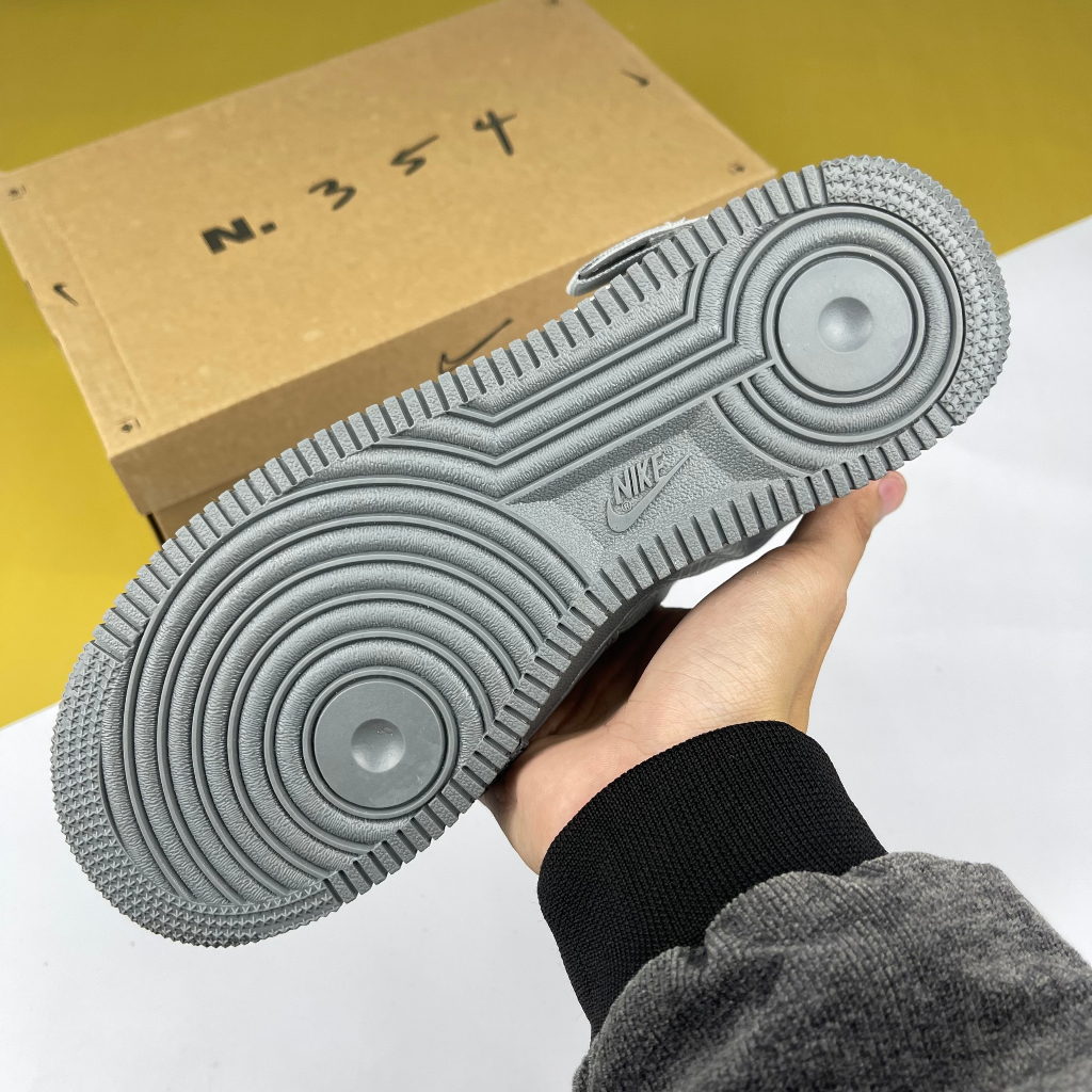 Giày AF1 Type Grey Fog, AF1 Xám Full Bản Cao Cấp - Than.Shoes